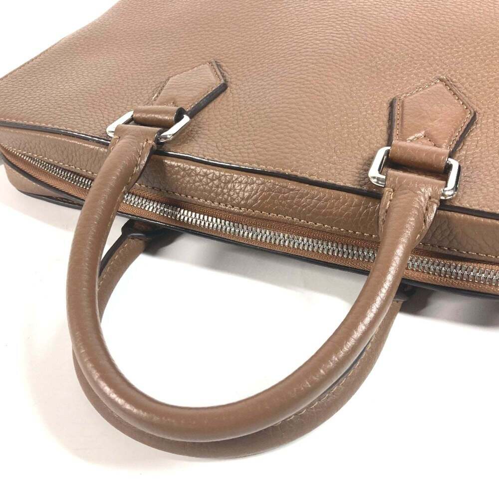 LOUIS VUITTON Authentic Brown Leather Tote Bag - Picture 9 of 15